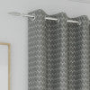 Aspen Eyelet Readymade Curtain Grey