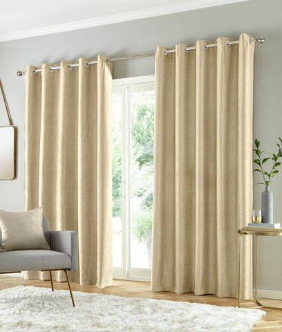 Goodwood Readymade Curtain Cream