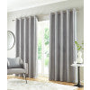 Goodwood Readymade Curtain Silver