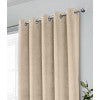 Hampton Blackout Velvet Curtain Cream