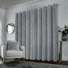 Hampton Blackout Velvet Curtain Grey