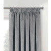 Oxford Blackout Velvet Curtain Grey