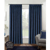 Oxford Blackout Velvet Curtain Navy