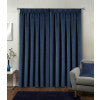 Oxford Blackout Velvet Curtain Navy