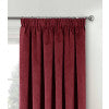 Oxford Blackout Velvet Curtain Red